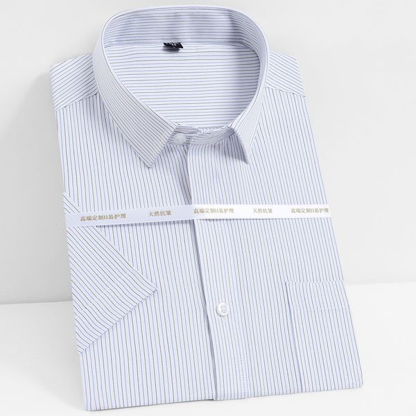 bamboo fiber short sleeve mens striped shirts regular fit stretch cool breathable summer business men dress shirts 9 color, White;black
bamboo fiber short sleeve mens striped shirts regular fit stretch cool breathable summer business men dress shirts 9 color, White;black