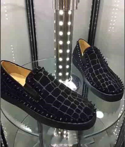 brand pik around spikes roller-boat men red bottom sneakers black crack leather men loafers flat spiked sneakers gentlemen dress oxford shoe
brand pik around spikes roller-boat men red bottom sneakers black crack leather men loafers flat spiked sneakers gentlemen dress oxford shoe