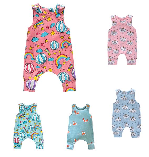 2019 summer new infant baby sleeveless panda jumpsuit toddler printing air balloon rainbow jumpsuits, Blue
2019 summer new infant baby sleeveless panda jumpsuit toddler printing air balloon rainbow jumpsuits, Blue