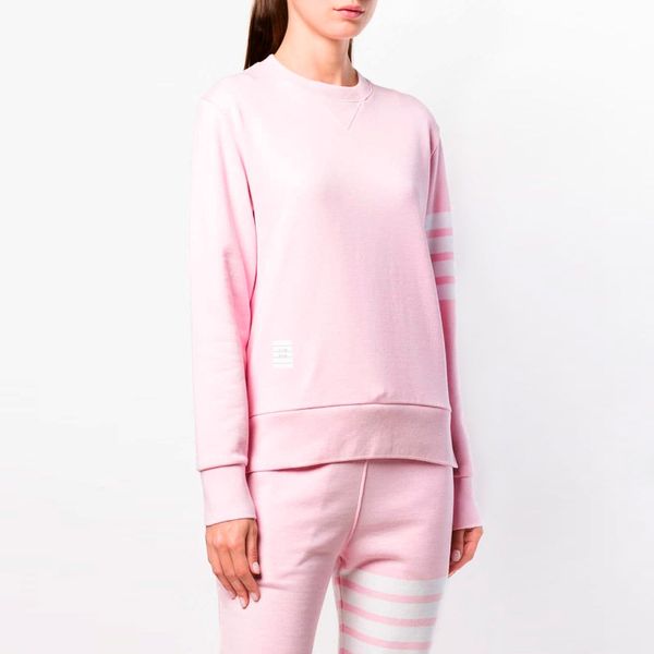 fashion 2020 tb brand stripe pullovers clothing cotton pink jacket women sweatshirts hoodies o-neck casual sportswear coat, Black
fashion 2020 tb brand stripe pullovers clothing cotton pink jacket women sweatshirts hoodies o-neck casual sportswear coat, Black