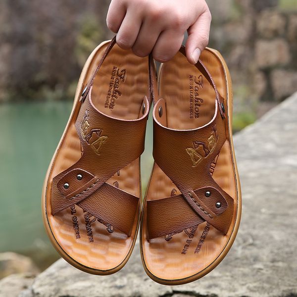 sandals 2021 beach men's shoes large size classic summer flip flops water 72, Black
sandals 2021 beach men's shoes large size classic summer flip flops water 72, Black