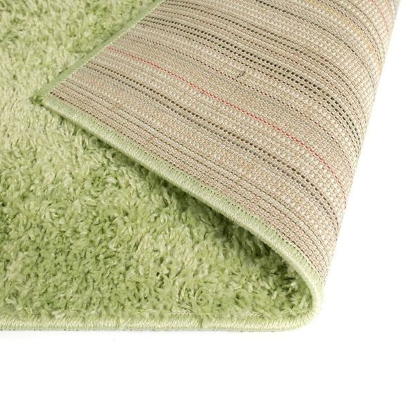 shaggy hairy rug 160x230 cm green other home textile