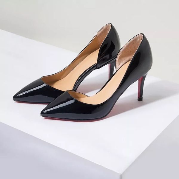 fashion designer women shoes red bottom high heels 8cm 10cm 12cm nude black red pink leather pointed toes pumps dress shoe
fashion designer women shoes red bottom high heels 8cm 10cm 12cm nude black red pink leather pointed toes pumps dress shoe