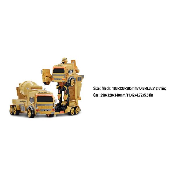 1:12 gesture-sensing remote-controlled deformation car mixer truck excavation dumper engineering vehicle 2.4ghz rc robot car
1:12 gesture-sensing remote-controlled deformation car mixer truck excavation dumper engineering vehicle 2.4ghz rc robot car