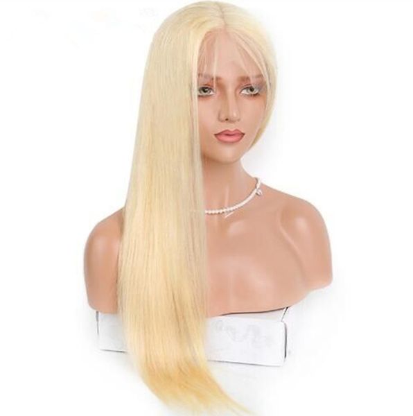 Full Lace Blond Wig #613 Human Hair Straight Wigs For Women Remy Hair Wig With Baby Hair
Full Lace Blond Wig #613 Human Hair Straight Wigs For Women Remy Hair Wig With Baby Hair
