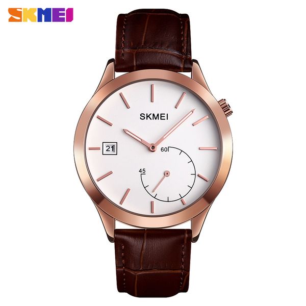 skmei new fashion quartz men's watches brand business waterproof male clock leather/steel strap wristwatch relogio masculino, Slivery;brown
skmei new fashion quartz men's watches brand business waterproof male clock leather/steel strap wristwatch relogio masculino, Slivery;brown
