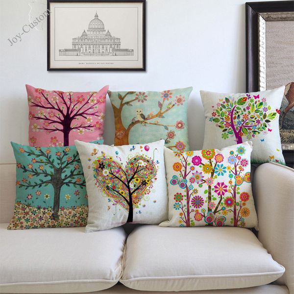 hand-painted style flowers and plants trees pattern linen pillow case household sofa personality decoration cushion cover
hand-painted style flowers and plants trees pattern linen pillow case household sofa personality decoration cushion cover
