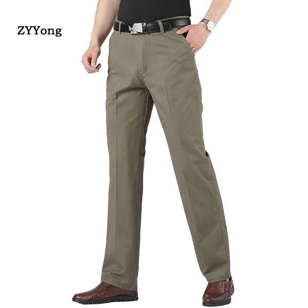 2020 new mens pants cotton casual stretch male trousers man long straight loose 7 color plus size pant suit, Black
2020 new mens pants cotton casual stretch male trousers man long straight loose 7 color plus size pant suit, Black