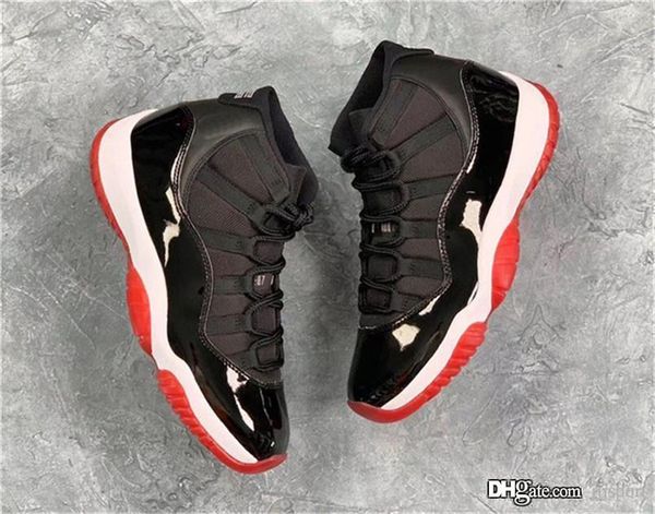 2019 authentic air 11 bred retro black red 11s men basketball shoes sports sneakers real carbon fiber 378037-061 #13;jordan
2019 authentic air 11 bred retro black red 11s men basketball shoes sports sneakers real carbon fiber 378037-061 #13;jordan