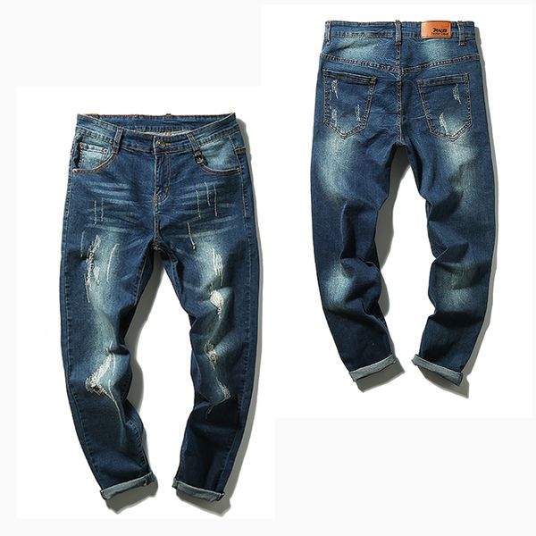 fashion 2016 baggy elastic harem jeans men plus size ripped jeans joggers hip hop legging pants pencil distressed slim 302, Blue
fashion 2016 baggy elastic harem jeans men plus size ripped jeans joggers hip hop legging pants pencil distressed slim 302, Blue