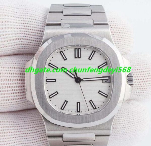 2020 luxury watch mens 5711/1a-011 stainless steel bracelet white dial automatic fashion men's watches wristwatch, Slivery;brown
2020 luxury watch mens 5711/1a-011 stainless steel bracelet white dial automatic fashion men's watches wristwatch, Slivery;brown