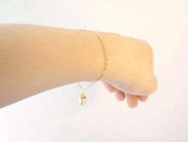 30pcs cute cartoon pinecone bracelet tiny acorn bracelet minimal pine cone bracelet small squirrel nut bracelets for women, Golden;silver
30pcs cute cartoon pinecone bracelet tiny acorn bracelet minimal pine cone bracelet small squirrel nut bracelets for women, Golden;silver