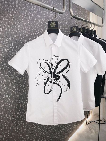 a600122 fashion men's shirts 2020 runway european design party style men's clothing, White;black
a600122 fashion men's shirts 2020 runway european design party style men's clothing, White;black