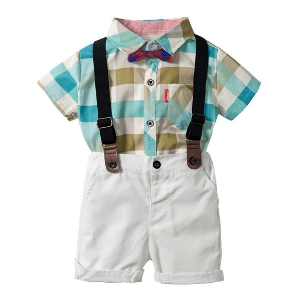 baby boy gentlemen 3pcs outfits set 2020 baby clothes cotton plaid short sleeve shirt+ pants bebes suits 2 to 6 years old t200414, White
baby boy gentlemen 3pcs outfits set 2020 baby clothes cotton plaid short sleeve shirt+ pants bebes suits 2 to 6 years old t200414, White