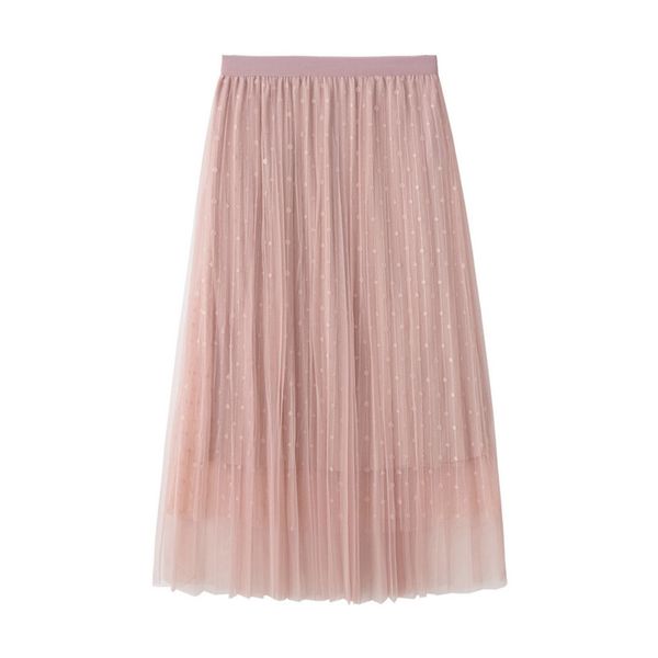 tulle skirts 2019 new arrival women fashion summer skirts double layer pleated retro long elastic waist tutu skirt 50*, Black
tulle skirts 2019 new arrival women fashion summer skirts double layer pleated retro long elastic waist tutu skirt 50*, Black
