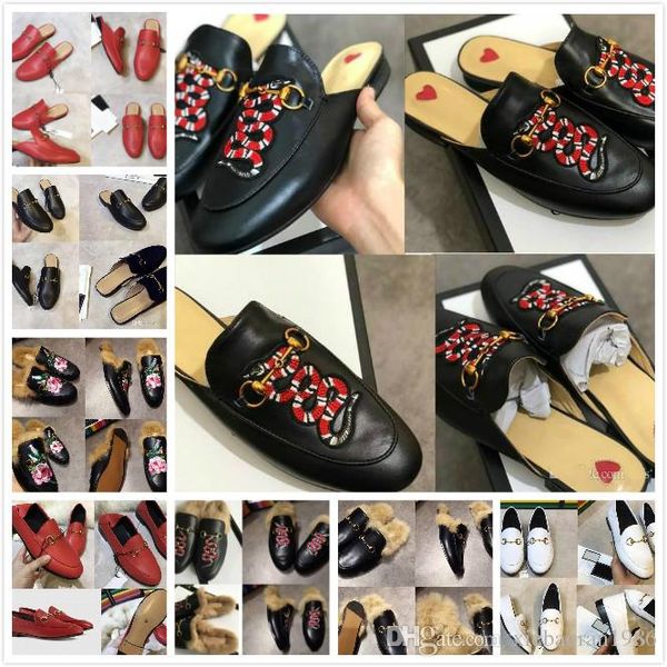 2018 Brand Mules Princetown Men Women Fur Slippers Mules Flats Genuine Leather Luxury Designer Fashion Metal Chain Ladies Casual shoes
2018 Brand Mules Princetown Men Women Fur Slippers Mules Flats Genuine Leather Luxury Designer Fashion Metal Chain Ladies Casual shoes