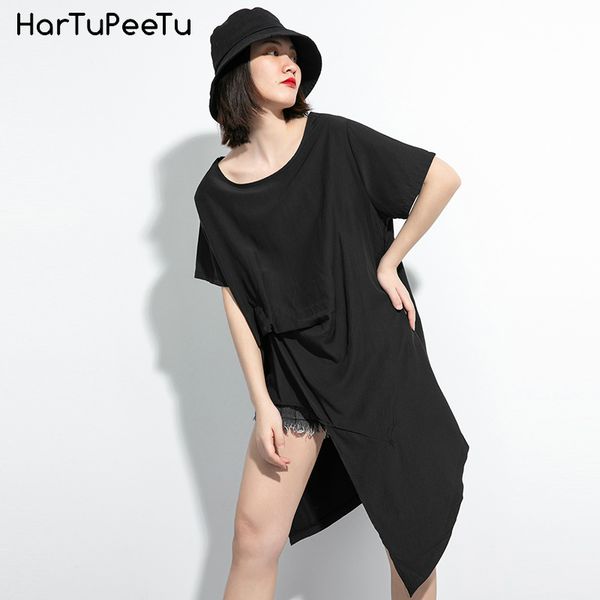 oversized long t shirt women 2020 summer white black gray pleated design irregular loose casual tshirt dress plus size
oversized long t shirt women 2020 summer white black gray pleated design irregular loose casual tshirt dress plus size