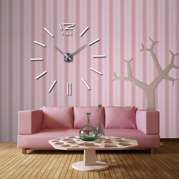 47inch wall clock watch clocks 3d diy acrylic mirror stickers living room quartz needle europe horloge ing
47inch wall clock watch clocks 3d diy acrylic mirror stickers living room quartz needle europe horloge ing