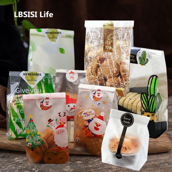 lbsisi life 100pcs cookie bag candy bags self stand christmas party decoration machine sealing bag
lbsisi life 100pcs cookie bag candy bags self stand christmas party decoration machine sealing bag