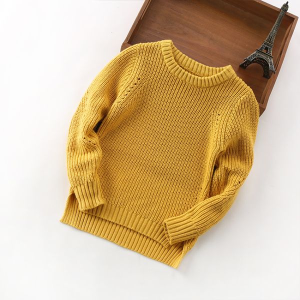 1-10y solid o-neck and knitted children pour and autumn color winter pullovers clothes girls boys vetements sweater awbqx, Black
1-10y solid o-neck and knitted children pour and autumn color winter pullovers clothes girls boys vetements sweater awbqx, Black