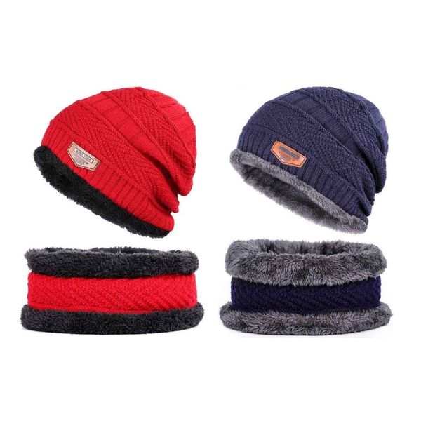 aolikes fashion winter thick warm knitted beanie hat fleece lined neck warmer scarf set for snowboard skiing skating cap, Blue;black
aolikes fashion winter thick warm knitted beanie hat fleece lined neck warmer scarf set for snowboard skiing skating cap, Blue;black