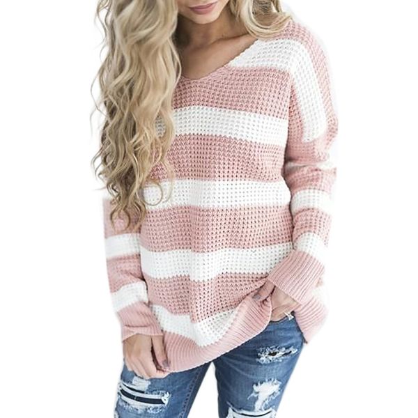 plus size women v-neck sweater long sleeve stripe patchwork oversize long sweater korean style pulover feminino, White;black
plus size women v-neck sweater long sleeve stripe patchwork oversize long sweater korean style pulover feminino, White;black