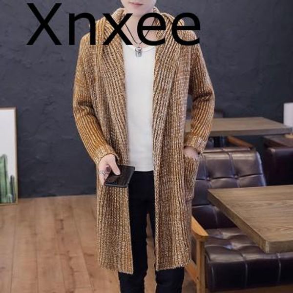autumn winter new men's long sweatercoat solid color long sleeve hooded sweater coat outerwear men casual sweater cardigan, White;black
autumn winter new men's long sweatercoat solid color long sleeve hooded sweater coat outerwear men casual sweater cardigan, White;black