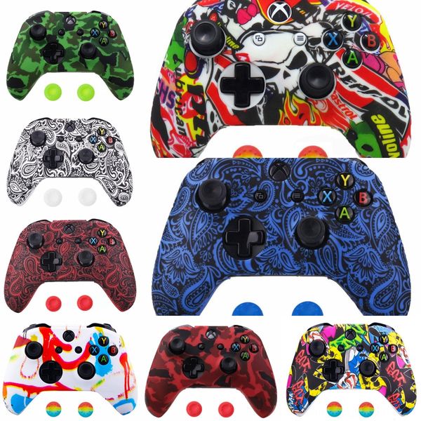 jc65h zomtop печать передача воды camo силиконовый чехол для кожи xbox one x s controller protector чехол с ручках джойстиков
jc65h zomtop печать передача воды camo силиконовый чехол для кожи xbox one x s controller protector чехол с ручках джойстиков