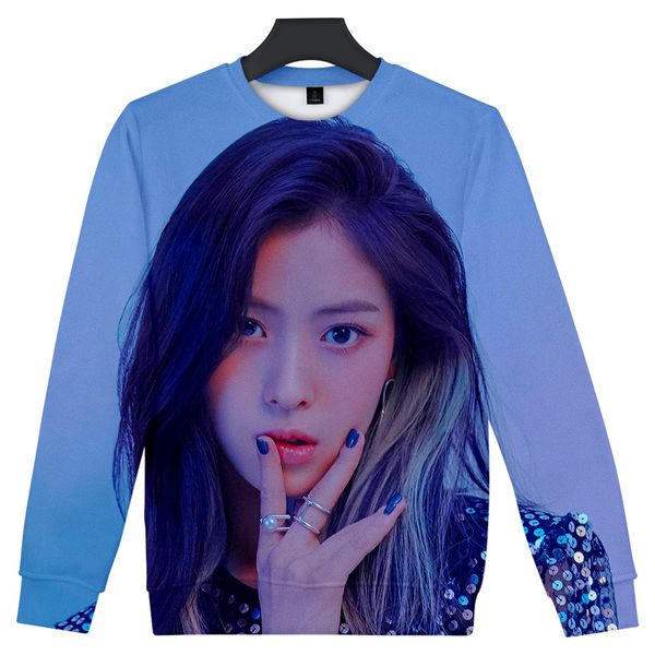 new 3d itzy women/men casual clothes 2019 long sleeves hoodies sweatshirts fashion kpops plus size 4xl, Black
new 3d itzy women/men casual clothes 2019 long sleeves hoodies sweatshirts fashion kpops plus size 4xl, Black