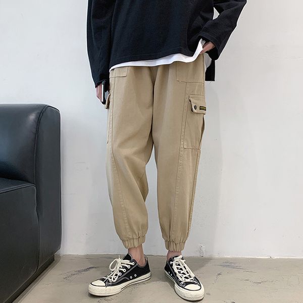cargo pants men plus size khaki trousers casual street fashion black all match mens vintage students trackpants korean style
cargo pants men plus size khaki trousers casual street fashion black all match mens vintage students trackpants korean style