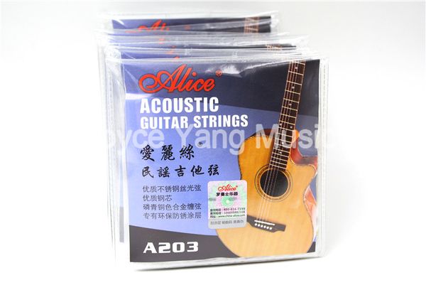 10 sets of alice a203-sl acoustic guitar strings phosphor bronze color alloy wound strings 1st-6th strings wholesales
10 sets of alice a203-sl acoustic guitar strings phosphor bronze color alloy wound strings 1st-6th strings wholesales
