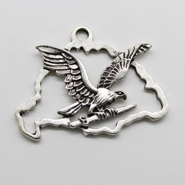 20pcs/lot big eagle tibet silver charms pendants jewelry diy for necklace bracelet earrings retro style 42x31mm, Bronze;silver
20pcs/lot big eagle tibet silver charms pendants jewelry diy for necklace bracelet earrings retro style 42x31mm, Bronze;silver