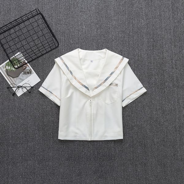 japanese school uniform lemon sea salt sailor suit female college jk short-sleeved sailor suit uniform for girls, White
japanese school uniform lemon sea salt sailor suit female college jk short-sleeved sailor suit uniform for girls, White