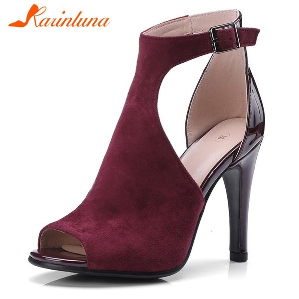karin new design super thin high heels peep toe summer sandals woman shoes buckle strap party shoes women sandals, Black
karin new design super thin high heels peep toe summer sandals woman shoes buckle strap party shoes women sandals, Black