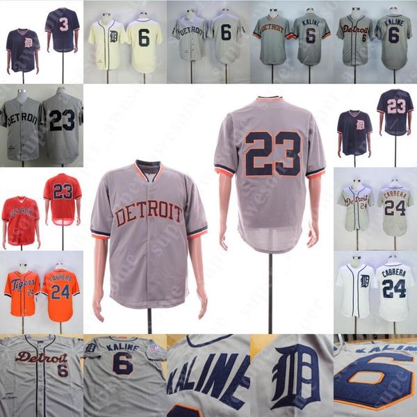 6 Al Kaline Jersey 3 Alan Trammell 23 Kirk Gibson 24 Miguel Cabrera Detroit 1968 Tigers Baseball Jerseys White Grey Navy Mesh 
6 Al Kaline Jersey 3 Alan Trammell 23 Kirk Gibson 24 Miguel Cabrera Detroit 1968 Tigers Baseball Jerseys White Grey Navy Mesh