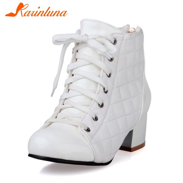 karin brand new booties plus size 32-48 ladies chunky heels shoes woman casual office autumn spring ankle boots women, Black
karin brand new booties plus size 32-48 ladies chunky heels shoes woman casual office autumn spring ankle boots women, Black
