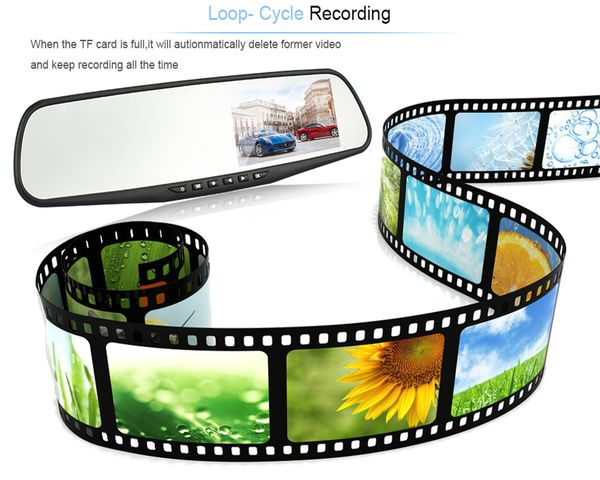 latest 4.3" white rear view mirror car dvr dash cam full hd 1080p dual lens automatic recorder car video recorder g-sensor
latest 4.3" white rear view mirror car dvr dash cam full hd 1080p dual lens automatic recorder car video recorder g-sensor