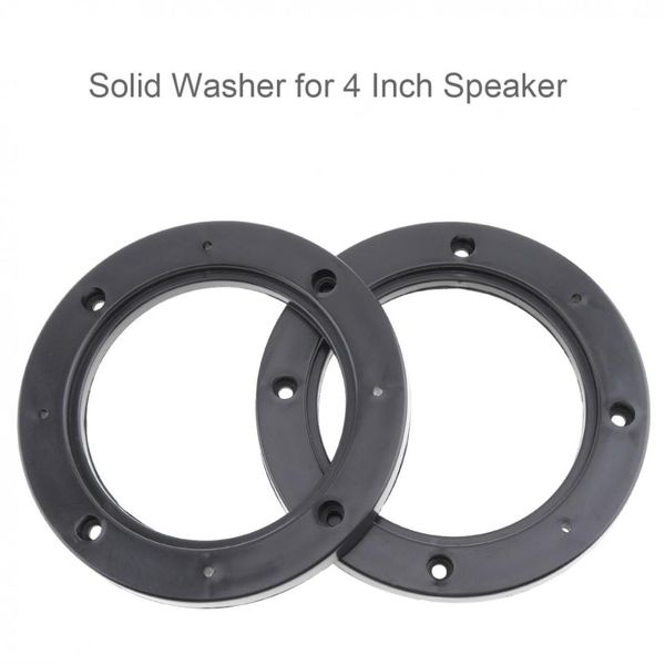 2 pcs universal 4 inch car speaker gasket waterproof quakeproof plastic solid washer adapters brackets speaker mounts plate
2 pcs universal 4 inch car speaker gasket waterproof quakeproof plastic solid washer adapters brackets speaker mounts plate