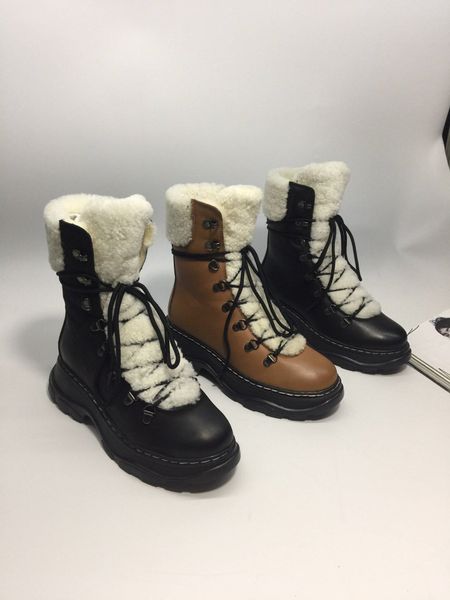 2019 platform booties australia designer boots women/men luxury plush shoes black/brown genuine leather boots flat bottom
2019 platform booties australia designer boots women/men luxury plush shoes black/brown genuine leather boots flat bottom