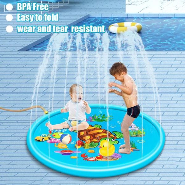 170см round kid надувные всплеск play pool fun water play ороситель mat yard открытый летний пвх мини-спрей плавательный бассейн piscin
170см round kid надувные всплеск play pool fun water play ороситель mat yard открытый летний пвх мини-спрей плавательный бассейн piscin