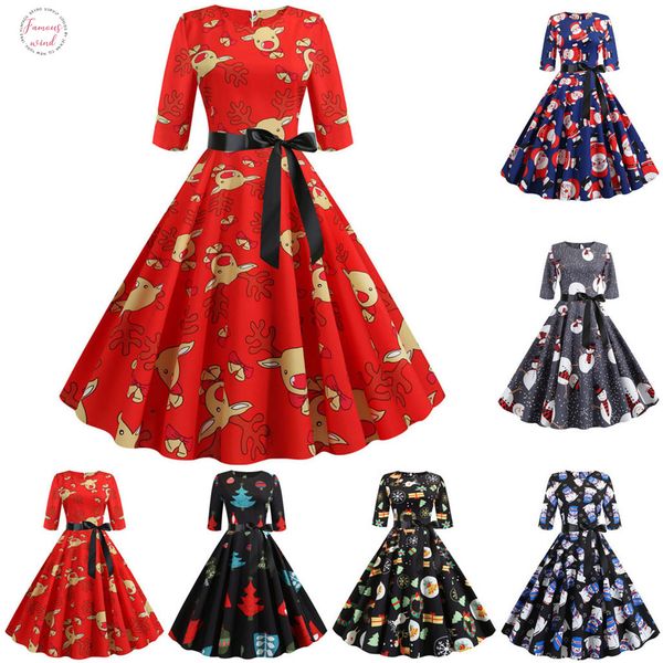 vintage dresses christmas dress women vintage half sleeve slim sashes christmas 1950s housewife evening party dress z4, Black;gray
vintage dresses christmas dress women vintage half sleeve slim sashes christmas 1950s housewife evening party dress z4, Black;gray