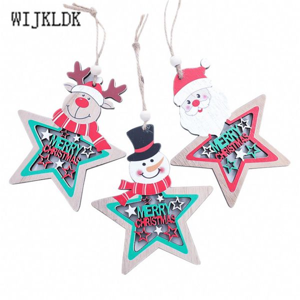 3pcs/set christmas decorations for home wooden star hanging pendant colorful painted christmas ornament new year navidad-s
3pcs/set christmas decorations for home wooden star hanging pendant colorful painted christmas ornament new year navidad-s