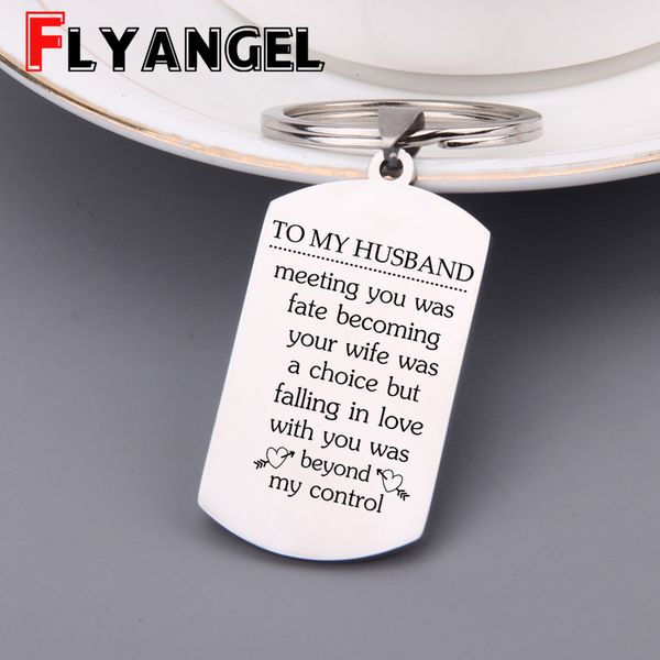 to husband keychain meeting you was fate becoming your wife was a choice falling in love with you couple anniversary day gifts, Silver
to husband keychain meeting you was fate becoming your wife was a choice falling in love with you couple anniversary day gifts, Silver