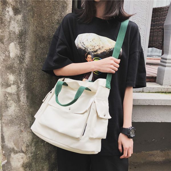 japanese street fashion men's shoulder bag capacity lapcanvas bag high school students messenger
japanese street fashion men's shoulder bag capacity lapcanvas bag high school students messenger