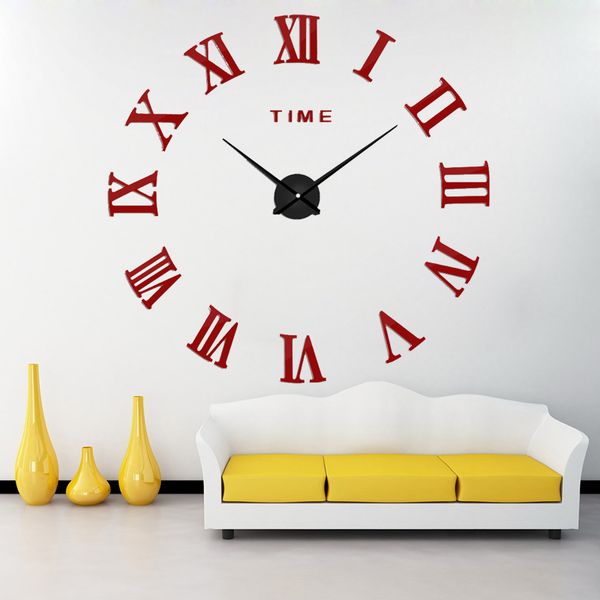 new roman зеркало 3d real big promotion home decor большого прибытие кварц часы мода часы мода современная бесплатная доставка 
new roman зеркало 3d real big promotion home decor большого прибытие кварц часы мода часы мода современная бесплатная доставка