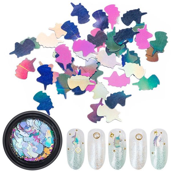 1 box colorful unicorn nail glitter sequins holographic nail art decoration spangles for nails chameleon flakes tinsel, Silver;gold
1 box colorful unicorn nail glitter sequins holographic nail art decoration spangles for nails chameleon flakes tinsel, Silver;gold