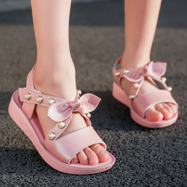 2020 new summer girls sandals princess shoes pearl flower decoration girl casual beach shoes soft bottom sandals kids, Black;red
2020 new summer girls sandals princess shoes pearl flower decoration girl casual beach shoes soft bottom sandals kids, Black;red