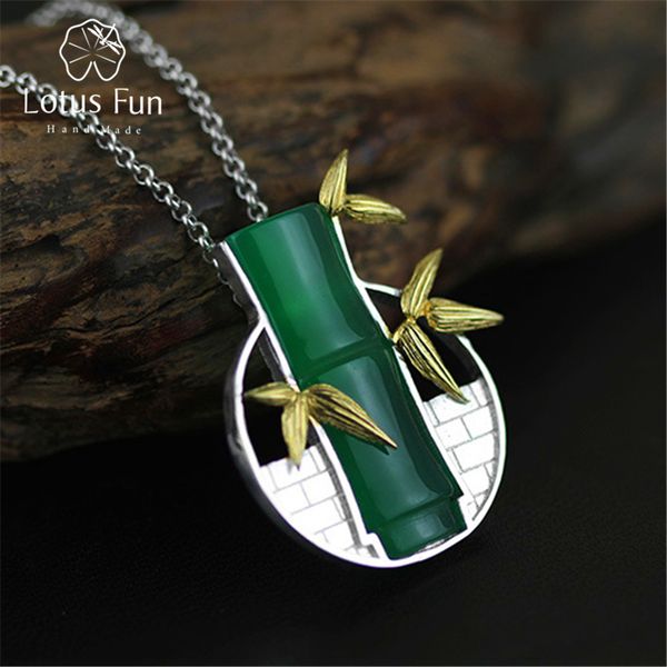 lotus fun real 925 sterling silver natural chalcedony handmade fine jewelry bamboo pendant without necklace acessorios for women
lotus fun real 925 sterling silver natural chalcedony handmade fine jewelry bamboo pendant without necklace acessorios for women
