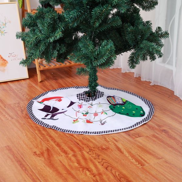 1pc christmas tree skirt aprons christmas tree carpet santa claus merry decoration for home natal natal skirts
1pc christmas tree skirt aprons christmas tree carpet santa claus merry decoration for home natal natal skirts