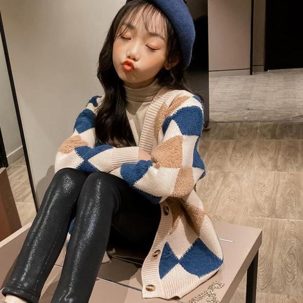 2020 spring girls plaid cardigan christmas sweaters children school uniform knitted sweater toddler big girls clothes pull 10 12, Blue
2020 spring girls plaid cardigan christmas sweaters children school uniform knitted sweater toddler big girls clothes pull 10 12, Blue